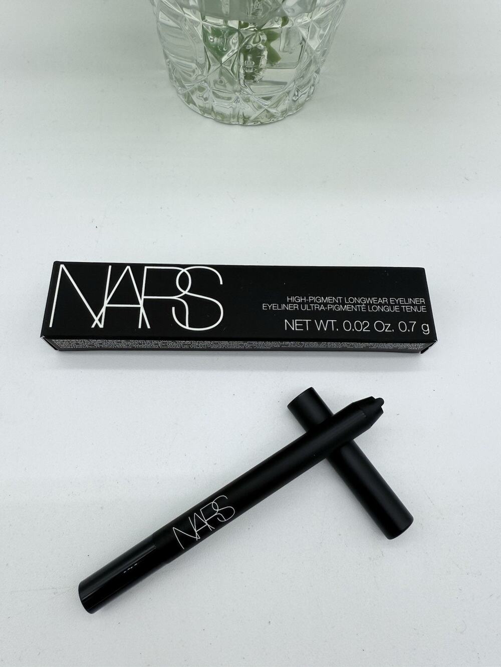 NARS High Pigment Longwear Eyeliner VIA VENETO Black .02oz Travel Mini Size